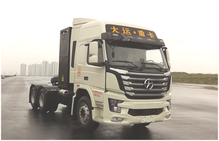 1款纯电动 2款氢燃料电池牵引车上公告大运发力新能源重卡 手机卡车e族 1款纯电动 2款氢燃料电池牵引车上公告大运发力新能源重卡 手机卡车e族