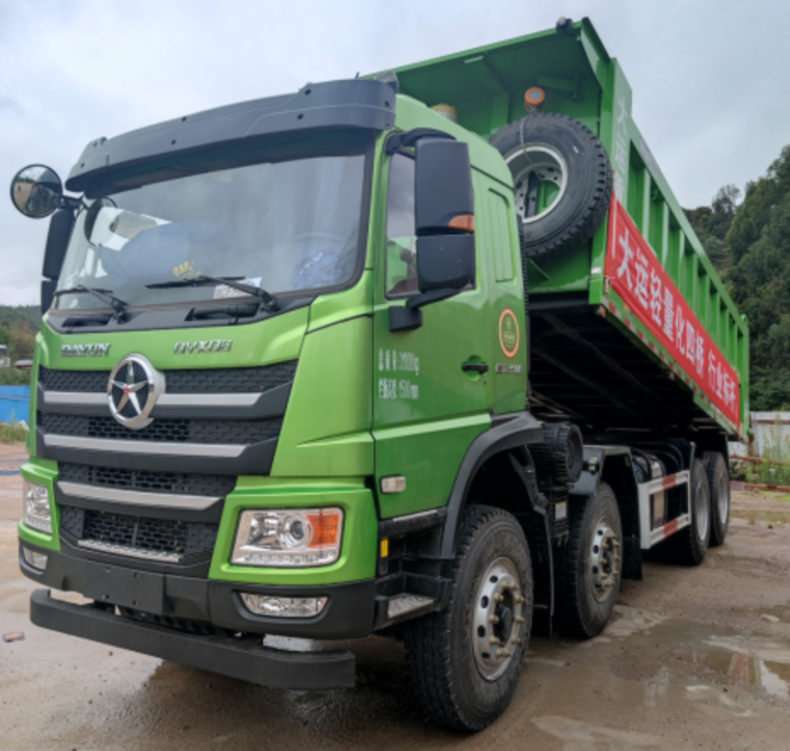 大运自卸车巡展好评不断