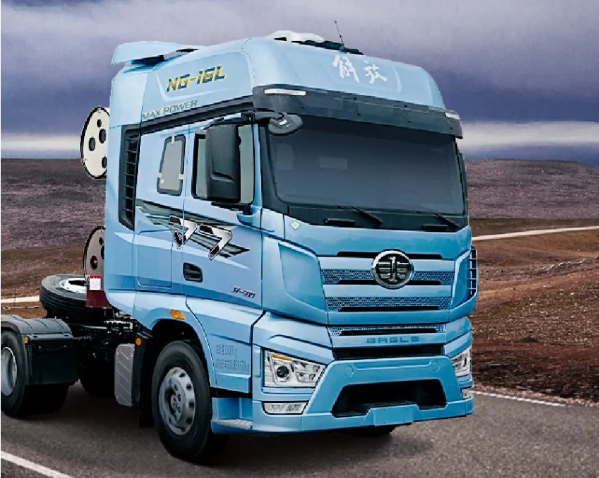 解放j7 600马力lng牵引车,引领高效运营新篇章-卡车e族