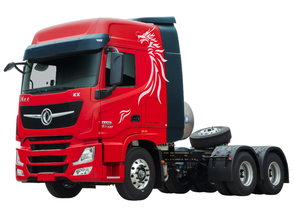 大马力燃气重卡攻城略地,东风天龙kx王者赢面很大!