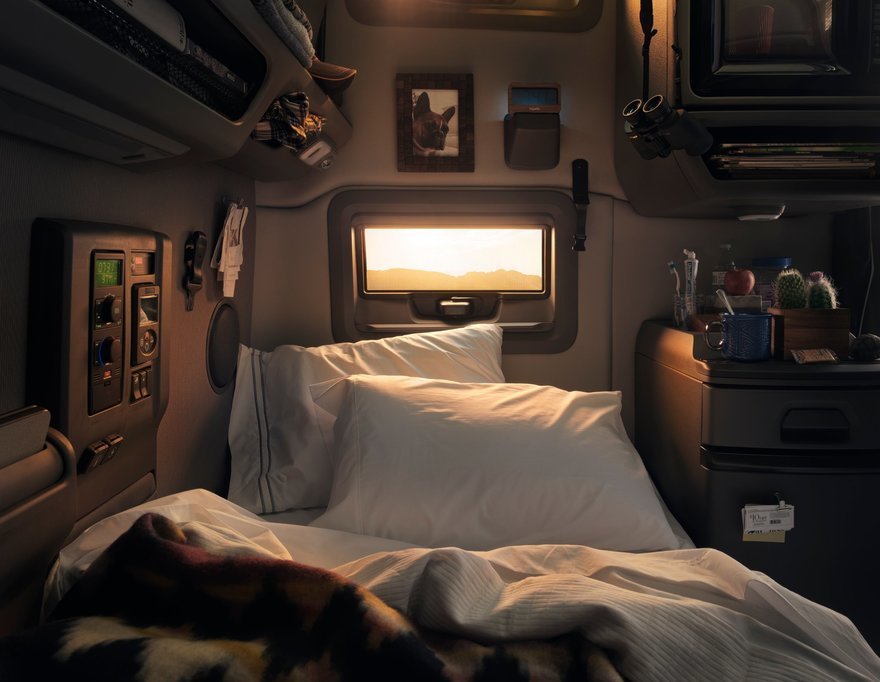 The Interiors of Sleeper Cabs, Straight from the Major Manufacturers - Core77