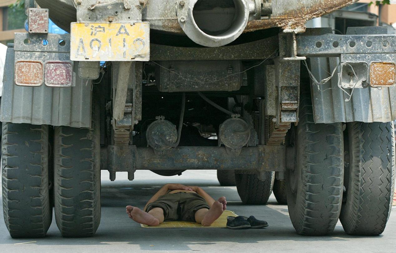 CHINA-WEATHER-TRUCK-NAP1