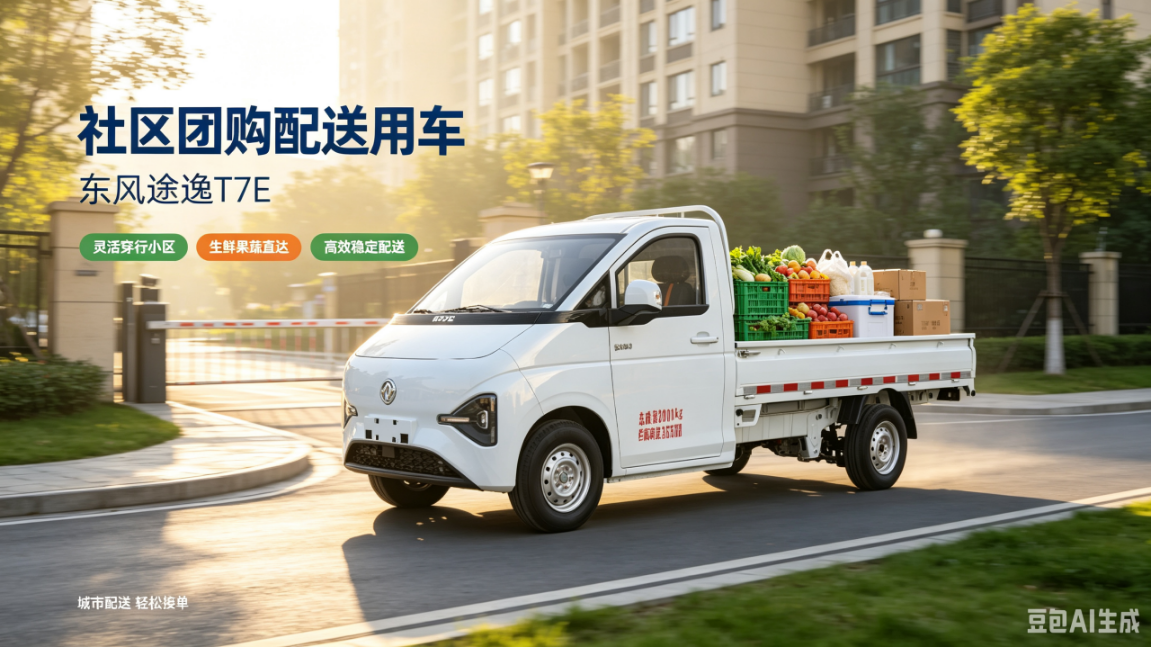 途逸社区团购配送车