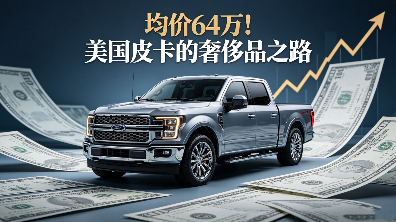 美国皮卡均价64万成奢侈品 (3)
